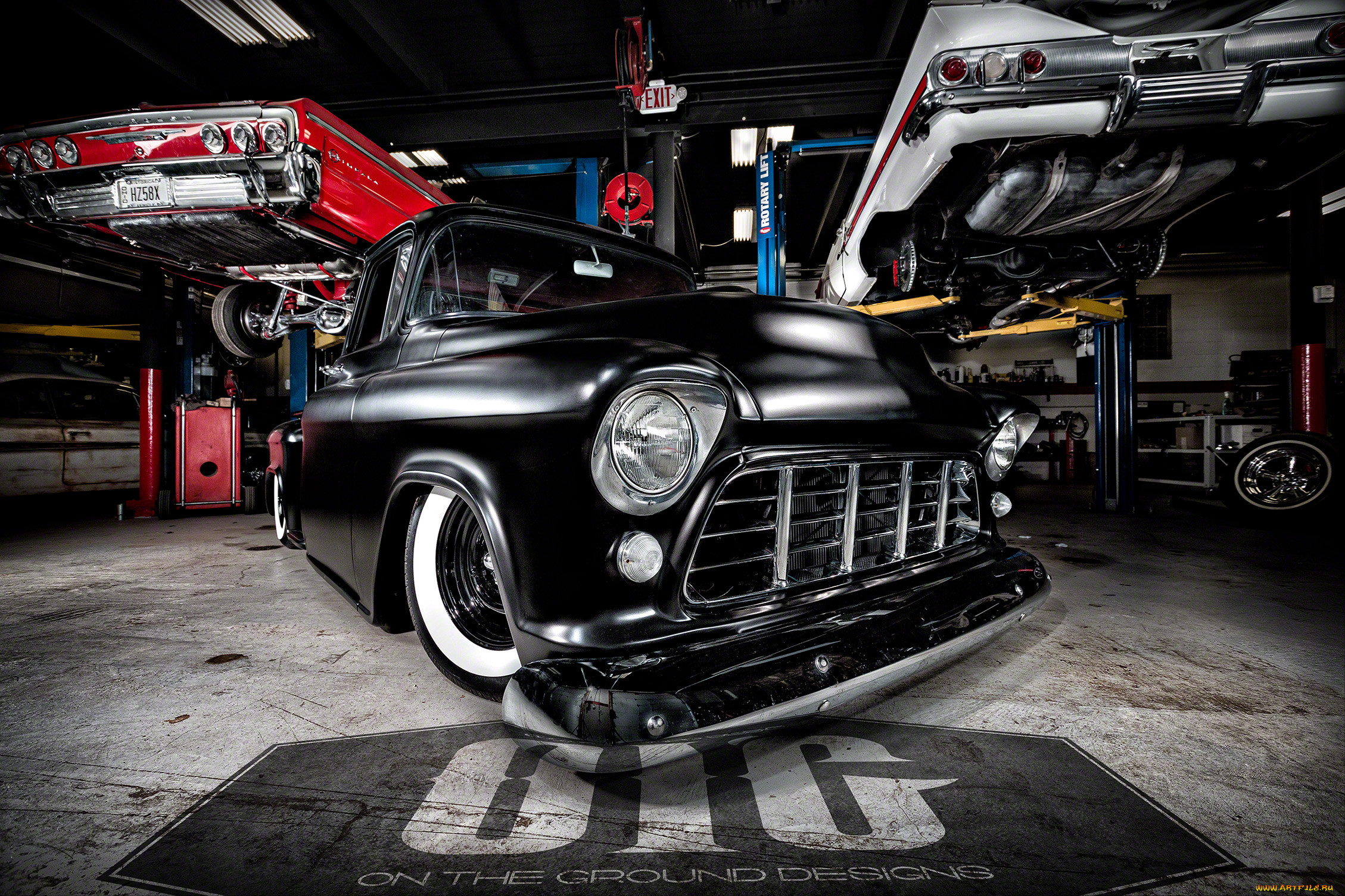 , custom pick-up, chevrolet